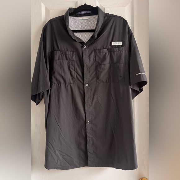 Columbia Other - Columbia Black Mesh Tamiami fishing Shirt